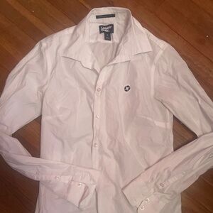 Chase bank button down top
